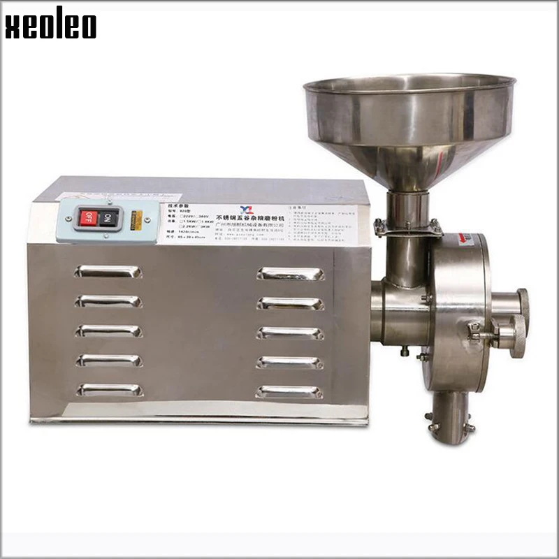 Xeoleo Commercial Grains Grinder Wheat/rice/corn Milling machine