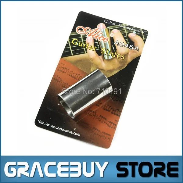 1 piece Stainless Steel Metal Guitar Slide Slider length 40mm inner