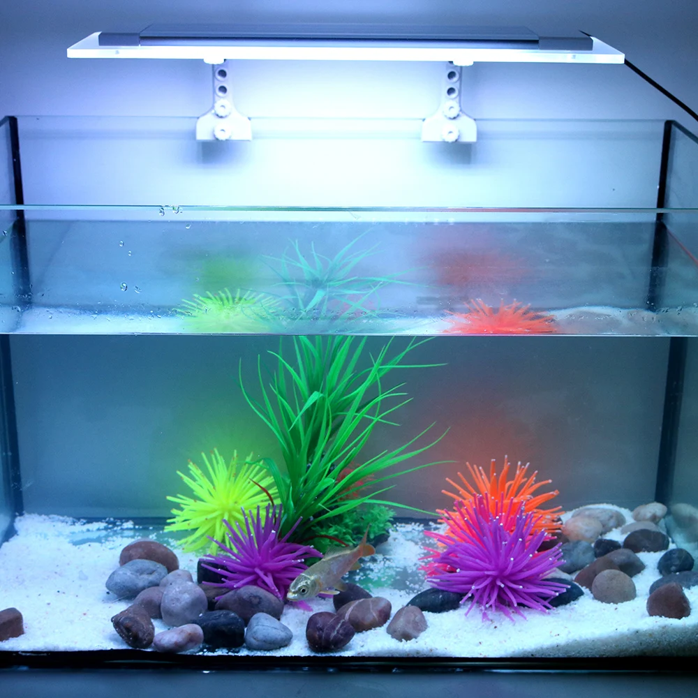 

Aquarium Light Ultra Thin RGB LED Multicolor Changing with IR 24 Key Remote Control Flash Strobe Fade Effect Spectrum for Tank