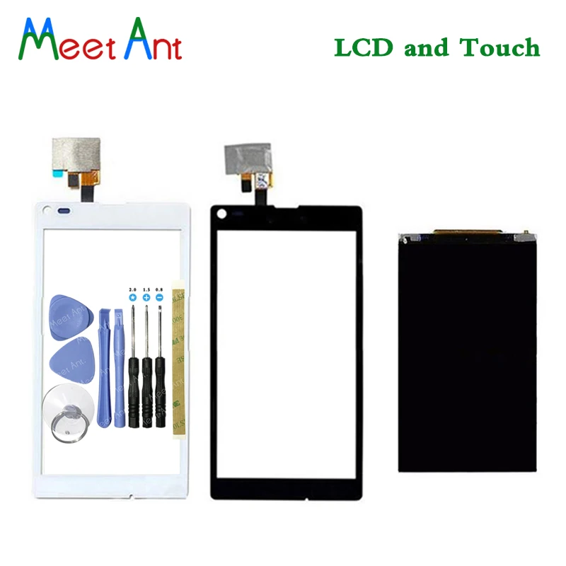 

New High Quality 4.3'' For Sony Xperia L S36h S36 C2105 C2104 Lcd Display With Touch Screen Digitizer Sensor