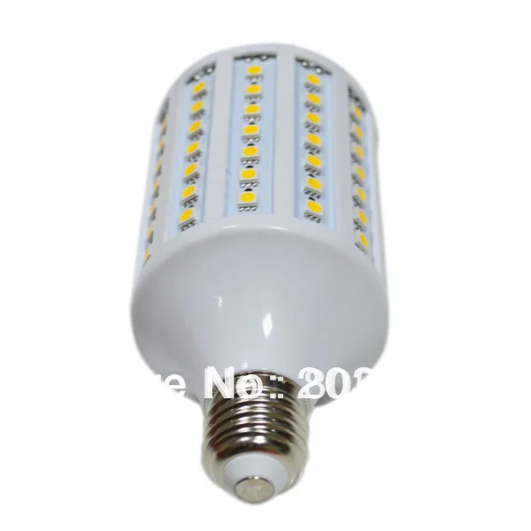 

AC 220V or 110V 20W E14 E27 102 LED SMD 5050 360 degree Corn Light Bulb Lamp Cool White 16lm/led free shipping
