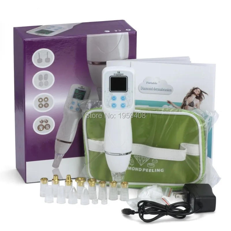 

Mini Vacuum blankhead removal Diamond dermabrasion Peeling Skin facial Device for home