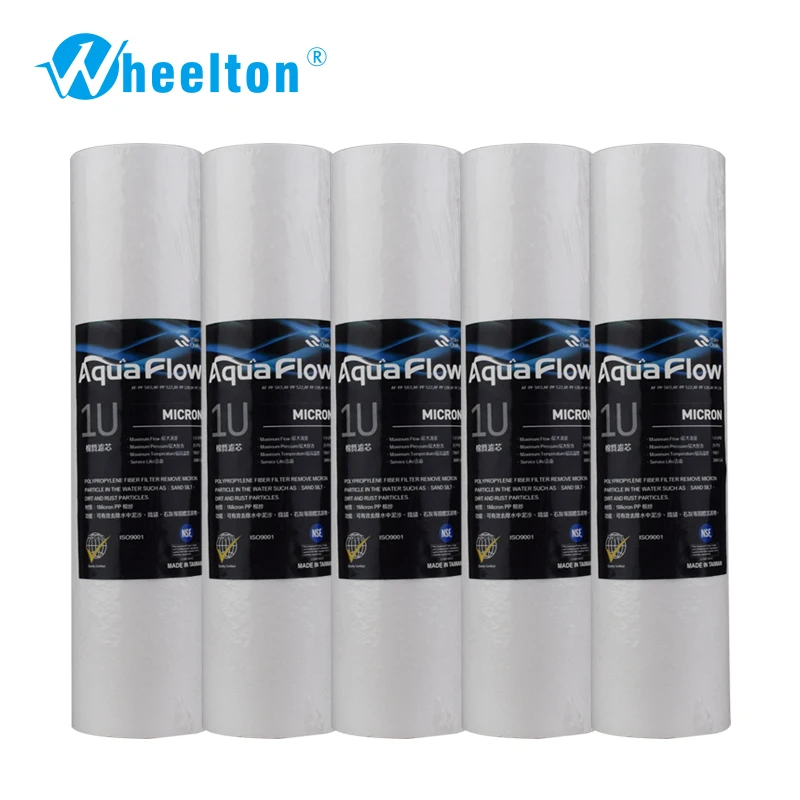 

Water Filter Sediment polypropylene filter 10" 1 Micron PP Replacement filter Cartridge Reverse Osmosis RO 5/lot FreeShipping