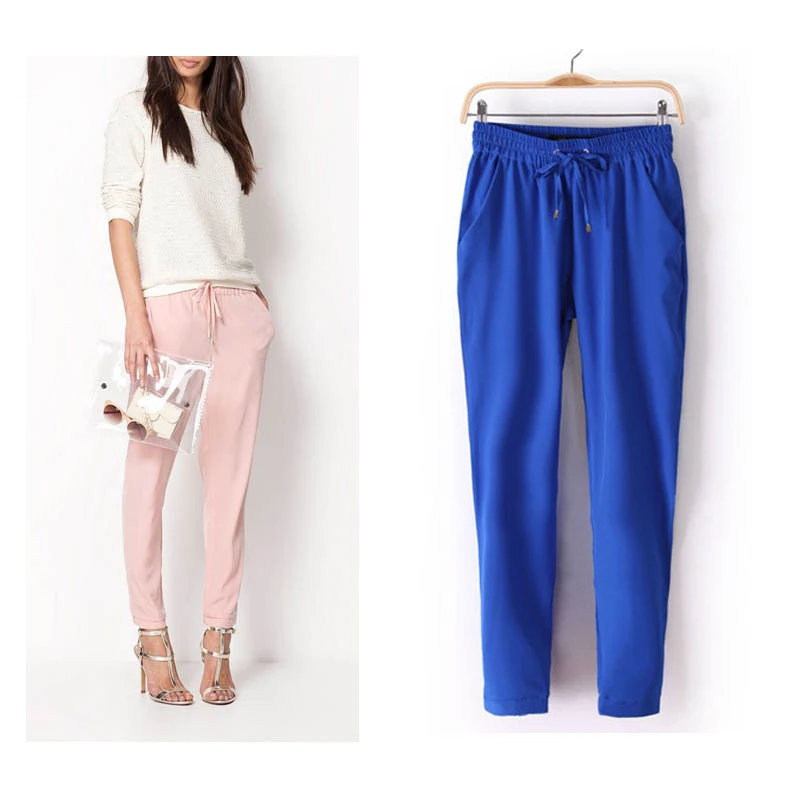 Aliexpress.com : Buy Women Summer Trousers Elastic Low