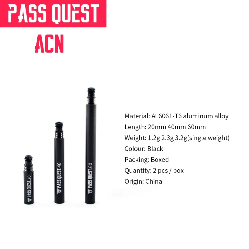 Пройти QUEST ACY/ACN Расширенный воздушный клапан аксессуары для велосипеда велосипед аксессуары части велосипеда