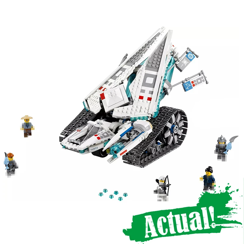 

Bela 10726 Ice Tank Ninjagoed Figures Lloyd Building Blocks Bricks Toys Educational For Children Compatible with legoINGly 70616