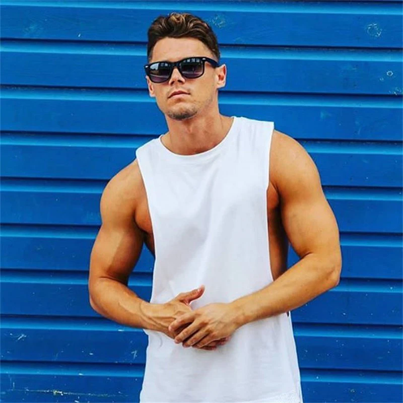 fashion Men sport Vest  gym Tank Top (2)
