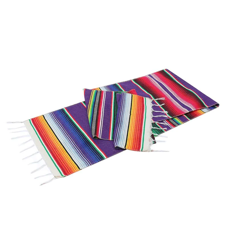 3-Colors-Mexican-Party-Serape-Cotton-Tablecloth-Table-Runner-Rainbow-Wedding-Party-Table-Runners-Home-Decoration (2)