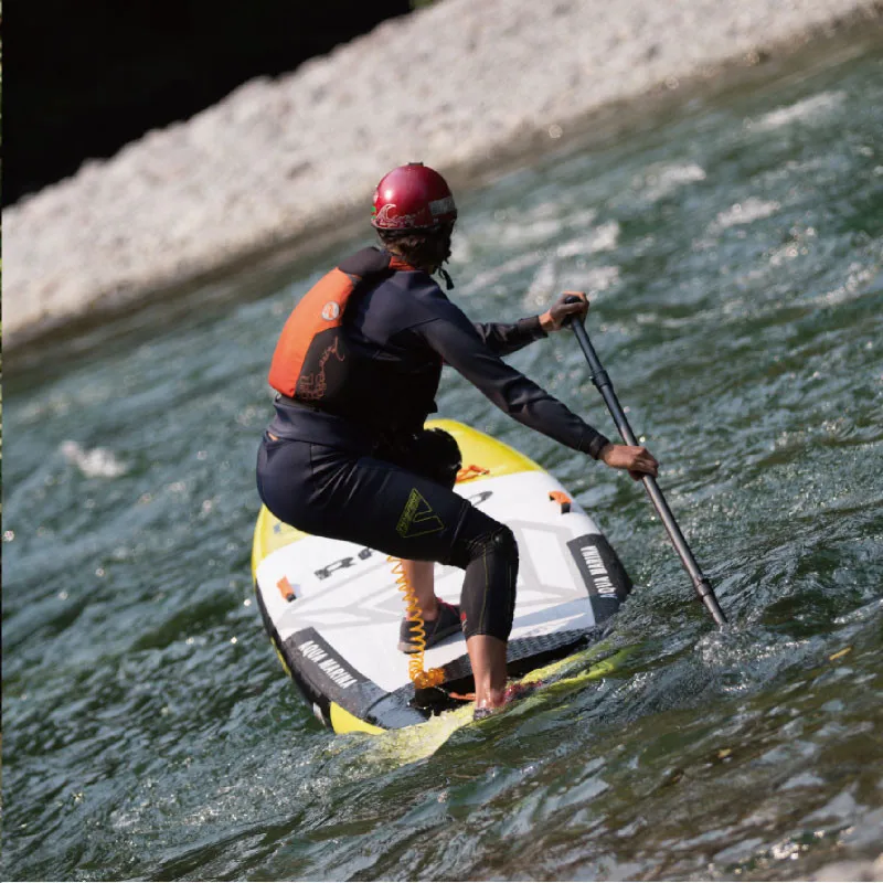 Доска для серфинга AQUA MARINA RAPID доска дополнительно надувная весла водного спорта