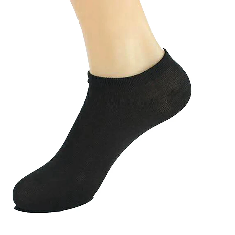 

3 Pairs/lot New summer thin breathable women socks Slippers men soft feetwear black/white/gray Elastic Ankle Socks Short Socks