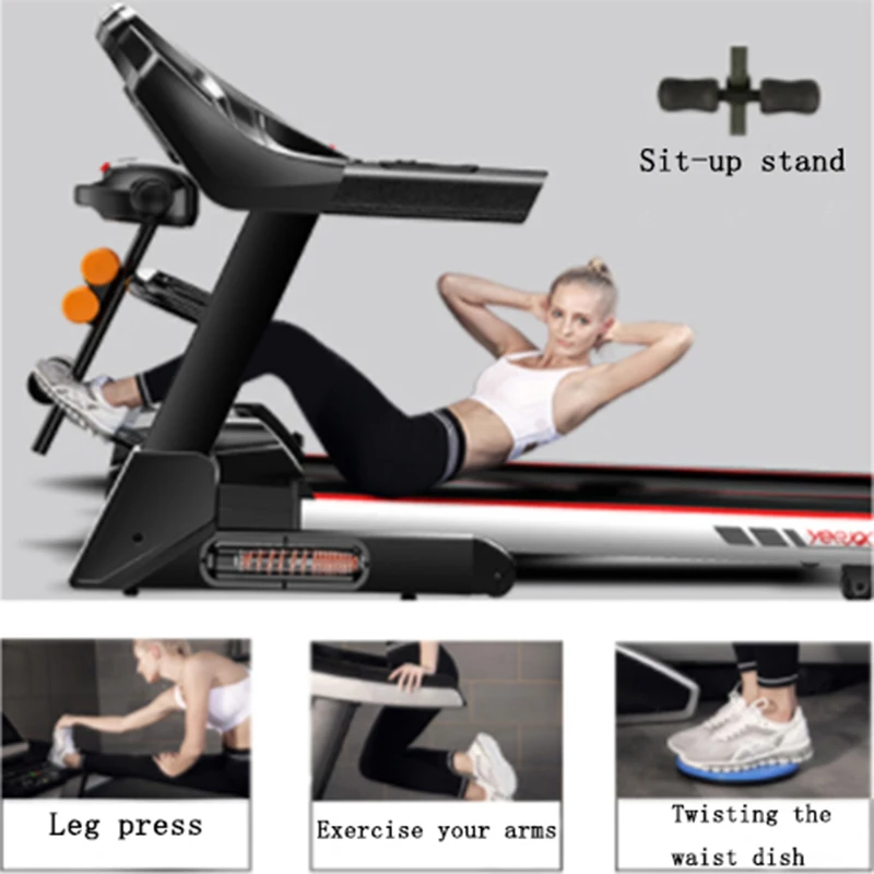 

Youmei household multi-functional treadmill Bluetooth electric treadmill indoor ultra-silent folding exercise exercise equipment