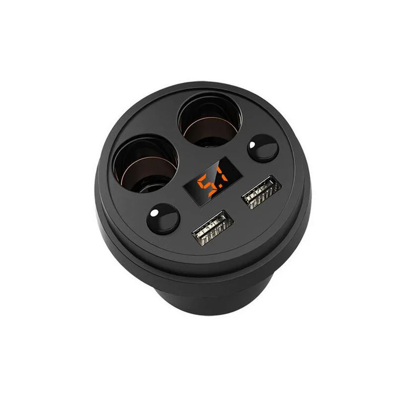 Автомобильное зарядное устройство с двумя USB портами и прикуривателем 5 в 3 1