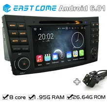 Чистый андроид 6.01 автомобиль DVD для Mercedes-Benz CLS Class W219 2004-2008G-CLASS W463 2005- 2010 W211 с восьмиядерным заднего вида Камера