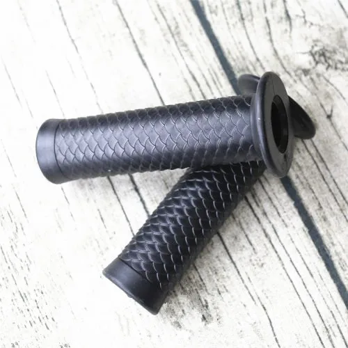 7-8-22mm-Motorcycle-Handlebar-Hand-Grips-Bar-End-Fish-scales-grips-retro-modified-universal-Handgrip (9)