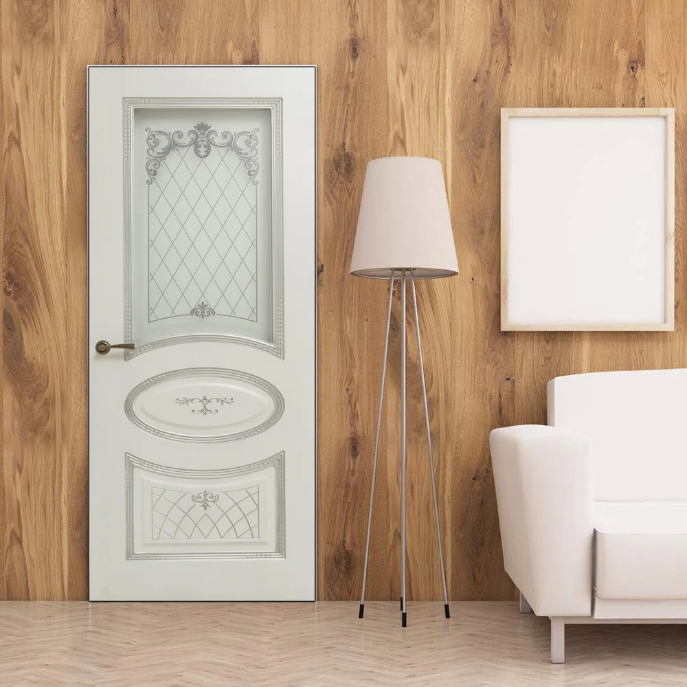 3D PVC Mural Waterproof Door Stickers Poster Adhesive Bedroom DIY Decor H