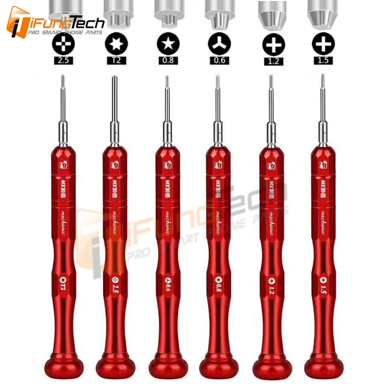 

MFCHANIC first-class disassembly 3D bolt driver for iPhone for Samsung Android phone repair screwdriver j precision anti-skid