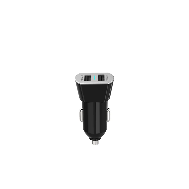 DHEVXM Universal Mini Car Charger 5V 4.8A Wireless Quick Charge Dual USB Ports For Mobile Phone Accessories | Автомобили и