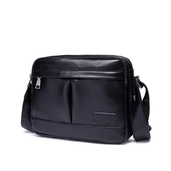 

New Fashion Cowhide Man Messenger Bags Leather Male Cross Body Bag Casual Men Commercial Briefcase Bag Casual Trunk Handbags