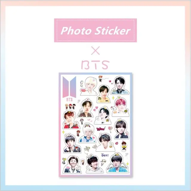 kpop bts jungkook v cute transparent pvc sticker for notebook laptop kpop bts jungkook v cute transparent pvc sticker for notebook laptop cellphone fridge diy stickers