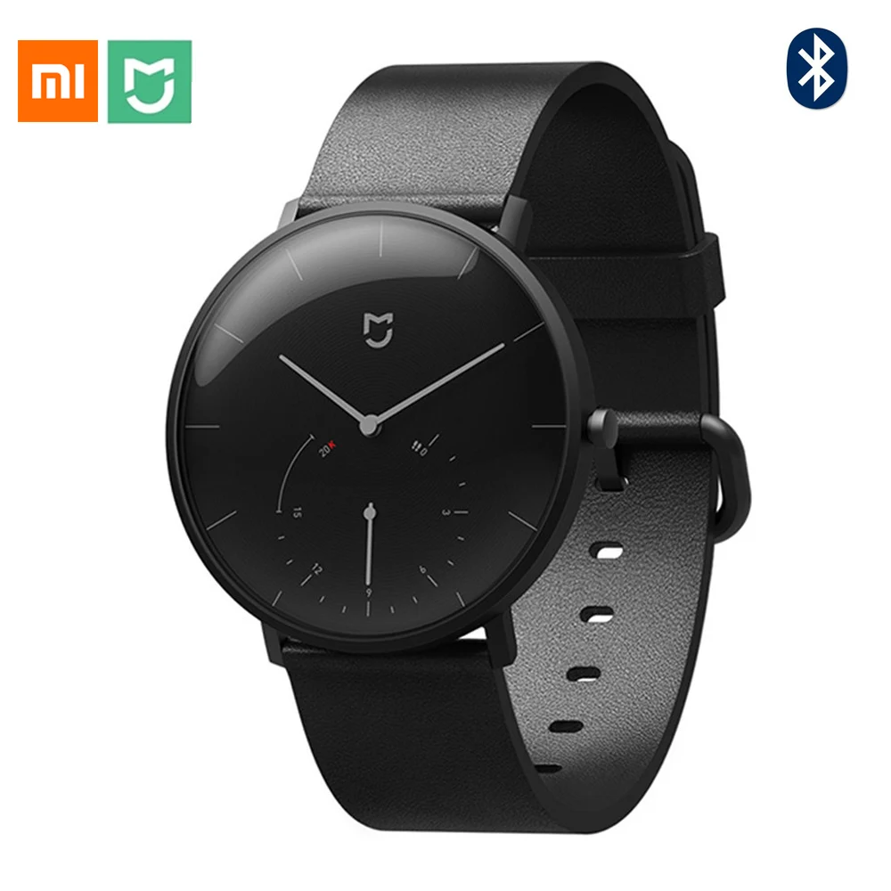 

Xiaomi Mijia Smart Quartz Watch Waterproof Pedometer Smartband Bluetooth 4.0 Mi Smartwatch Automatic Calibration time vibration