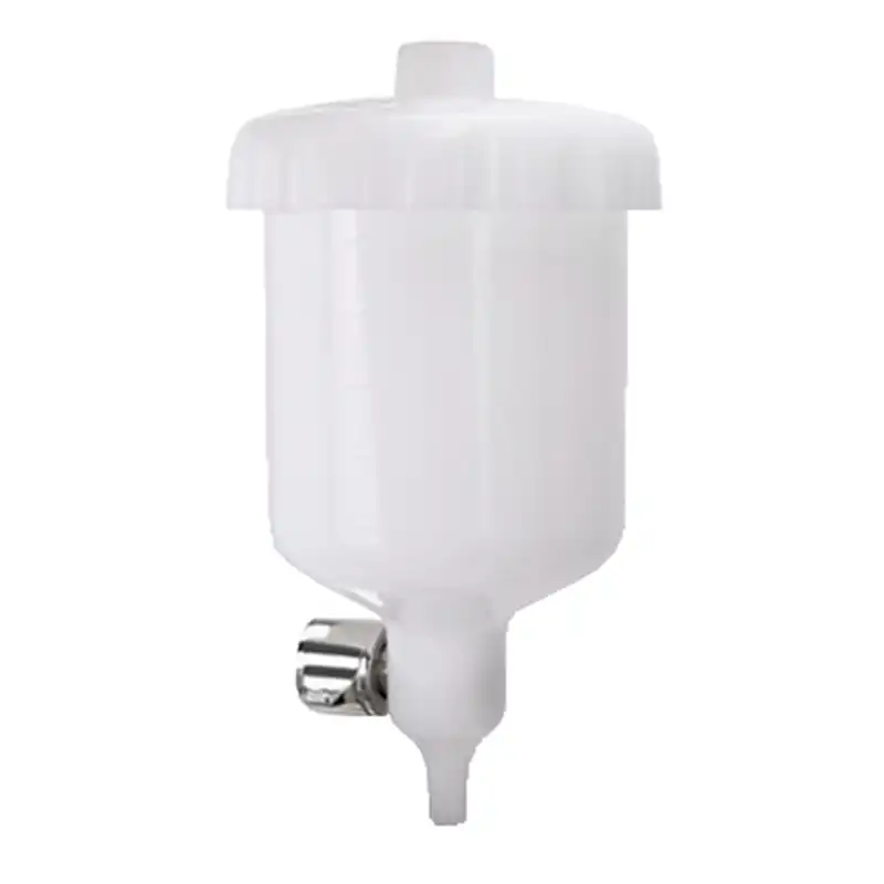 Vaso de Pintura en Aerosol 2PCS Set Vaso de Pintura de Gran Capacidad Pistola de Pintura en Aerosol de pl/ástico Vaso para aer/ógrafo Olla Pieza de Conector roscado Fastmover
