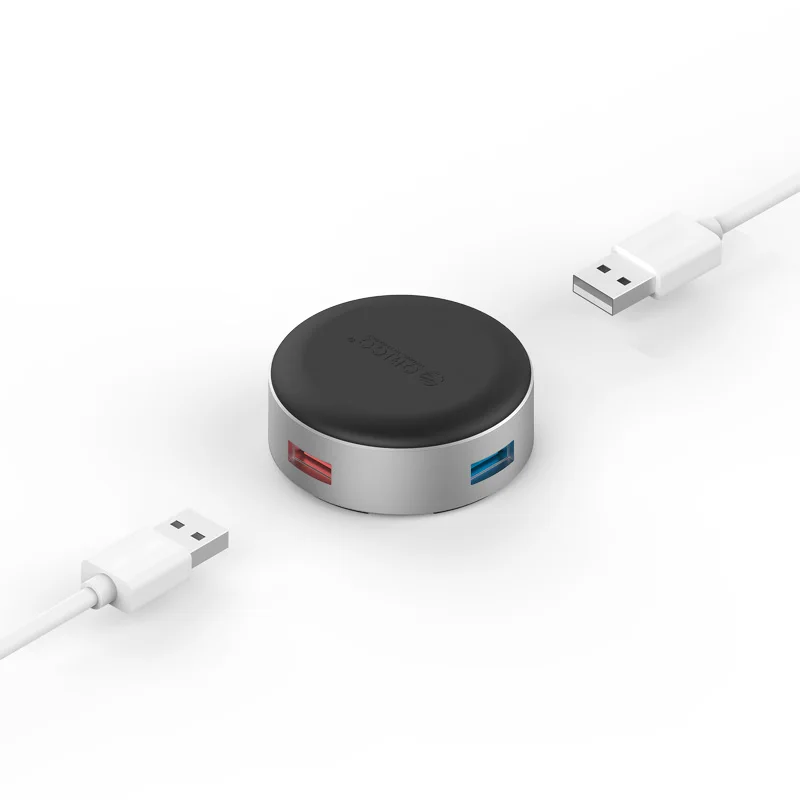 ORICO ANS1, 3 порта, USB 3,0, концентратор, подставка для ноутбука, OTG, супер скорость, 5 Гбит/с, концентратор, usb-разветвитель для мобильного телефона, Ipad, ноутбука, компьютера, подставка