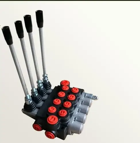 

4 spool hydraulic directional control valve 11gpm, double acting cylinder spool