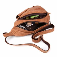 Мужские винтажные сумки на плечо из натуральной кожи, нагрудная сумка, зарядка через usb, школьные короткие сумки для путешествий, деловые сумки через плечо