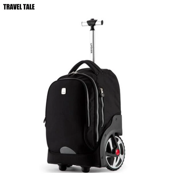 rolling backpack travel luggage