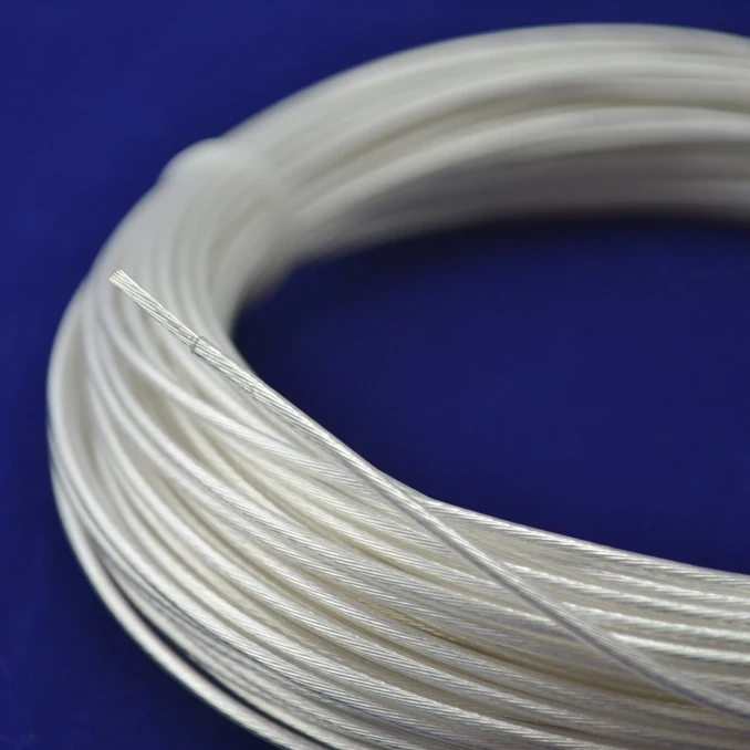 10M High quality OCC Silver plated wire 1 0mm2 headphone cable headphone wire audio cable wire