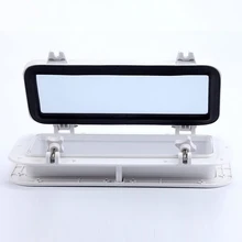 Лодка прямоугольник открытие Portlight иллюминатор Замена окна Прочный лодка Запчасти Аксессуары 16''X8'