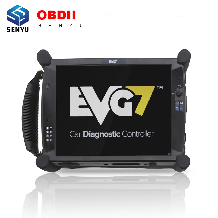 EVG7 ноутбук OBD2 Диагностический автомобильный инструмент планшет бесплатное