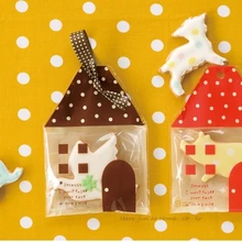 11*15+ 3 см, 100 шт/партия мыло ручной работы подарочный пакет/бисквиты сумки маленький красный кофе дом сумка для печенья