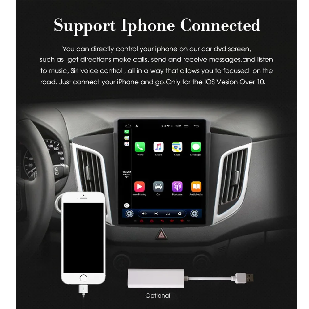 Flash Deal C600 IPS Vertical 10.4" Octa 8 Core Android 6.0 Car DVD PC Player For VW Golf 7 MK7 Golf R Golf GTE GPS Radio Headunit Car play 3