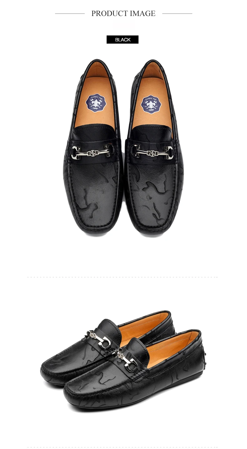 OPP/Мужская обувь из коровьей кожи; удобная обувь без каблука; мужские лоферы из натуральной кожи; мокасины; Летняя мужская повседневная обувь