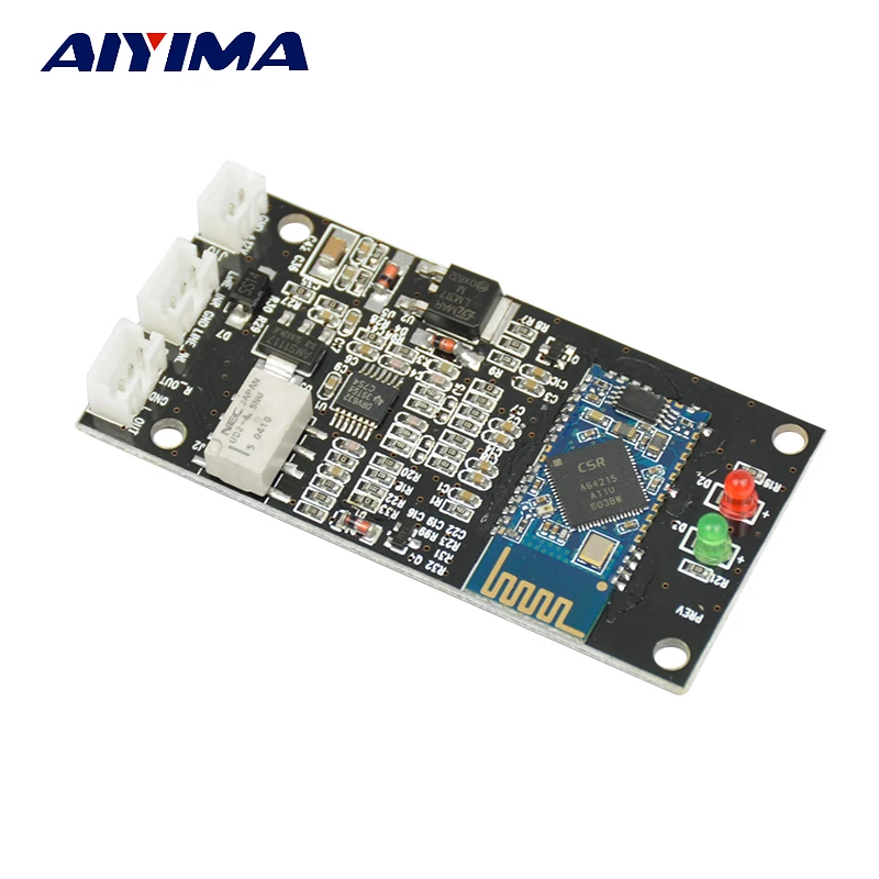 AIYIMA 4,2 Bluetooth приемник плата CSR64215 усилитель Bluetooth модуль без потерь APT-X беспроводной Bluetooth аудио DIY