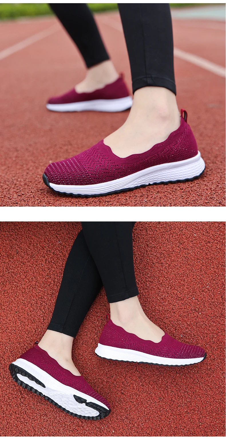 Крутые tenis feminino 2019 осенние женские легкие слипоны спортивная обувь Женская теннисная обувь женские прочные спортивные кроссовки для