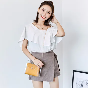 

Jelly Single Shoulder Women's Bag 2018 New Fashion Mobile Phone Personality Chain Transparent Mini Slant Bag