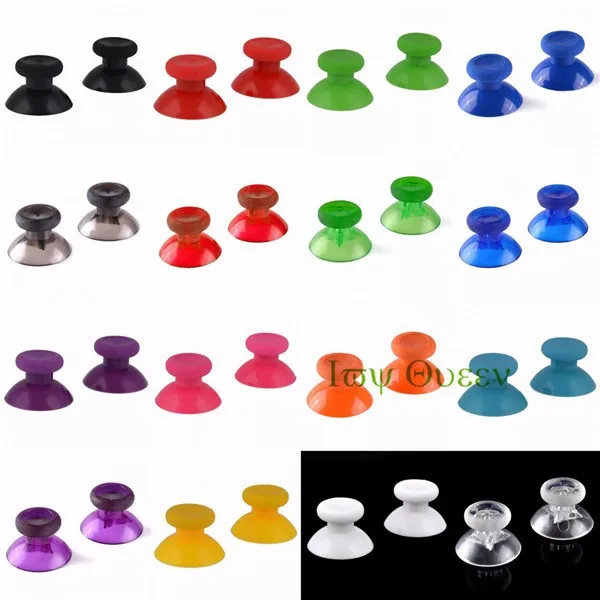 

15 Colors 4 PCS 3d Analog Stick Module for Microsoft XBOX ONE 1 Controller Analogue Thumbsticks Joystick Cap
