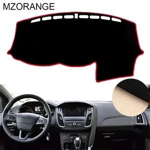 Крышка приборной панели для Ford Focus 3 MK3 2012 2013 2014 2015 2016 2017 2018, коврик для приборной панели, автомобильные запчасти, накладка, Солнцезащитный коврик - изображение