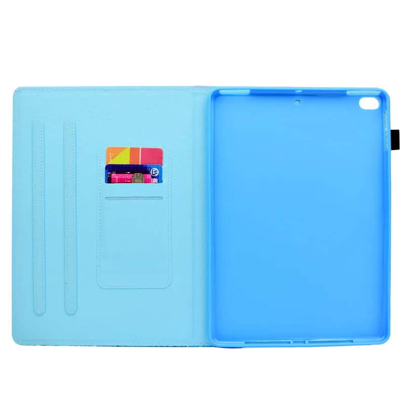 Wekays для Coque Apple IPad 9,7 дюймов 2018 с рисунком панды кожа флип Стенд Fundas Чехол для IPad 9,7 2017 A1822 A1823 крышка чехол