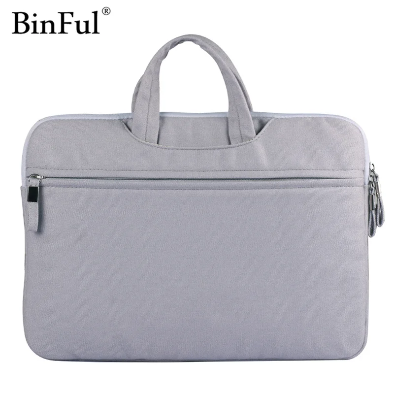 Binful Fashion Laptop Bag Universal Notebook Case Pouch For Apple Macbook Air Pro Retina 11 12 13 15 bag for macbook air 13 case