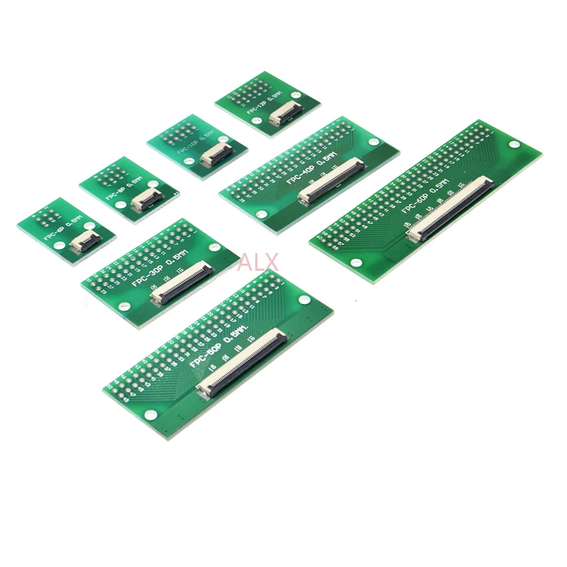 50P 50 Pins FPC to FPC Breakout Expansion Board 0.5mm pitch 