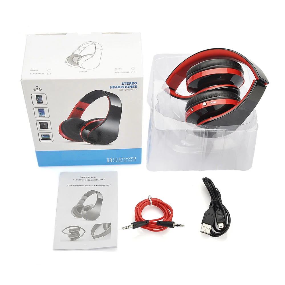 Blutooth Casque Audio Bluetooth Headset Wireless Headphone Big Earphone For Your Head Phone iPhone With Mic Computer PC Aptx Set