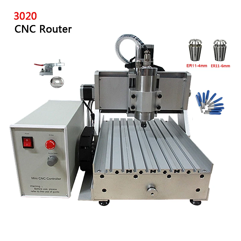 CNC Router 3020 3 axis 1.5KW spindle cnc engraver milling machine for metal wood stone marble working | Инструменты