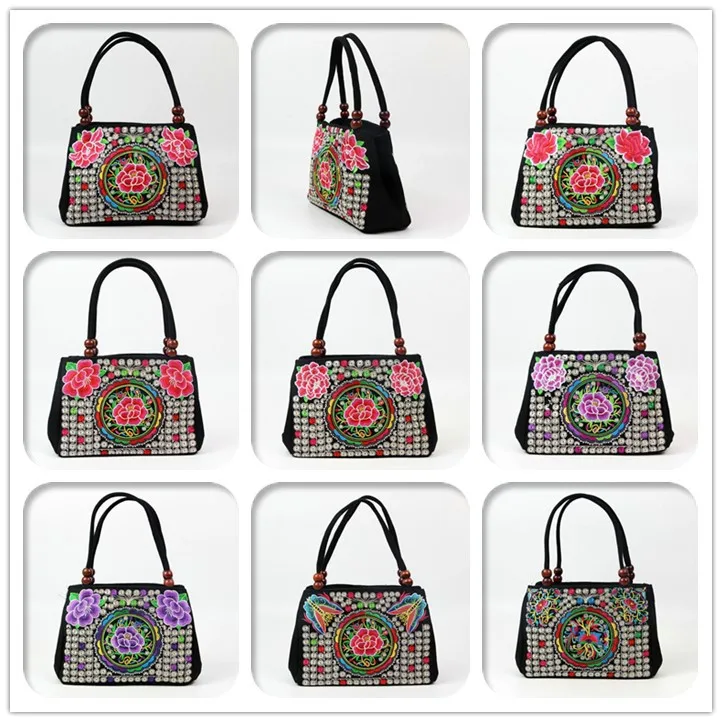 الجديدة القادمة Multil خمر همونغ القبلية العرقية الأعلى مقبض حقائب! حار لطيف حقائب النساء حقيبة الكتان التطريز حقائب نسيج الجديدة القادمة Multil خمر همونغ القبلية العرقية الأعلى مقبض حقائب! حار لطيف حقائب النساء حقيبة الكتان التطريز حقائب نسيج