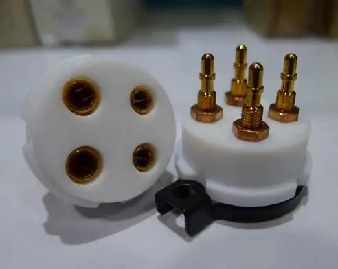 

2PCS/LOT HIFI-CMC tube Valveholder 4PIN 300B 2A3