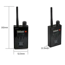 Профессиональный 1500 mAh Батарея супер РФ Wi-Fi Bluetooth GSM DECT анти шпион Беспроводной охранной сигнализации ошибка металла Радиочастотный детектор G318