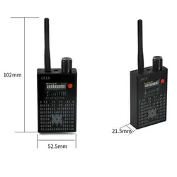 Профессиональный 1500 mAh Батарея супер РФ Wi-Fi Bluetooth GSM DECT анти шпион Беспроводной охранной сигнализации ошибка металла Радиочастотный