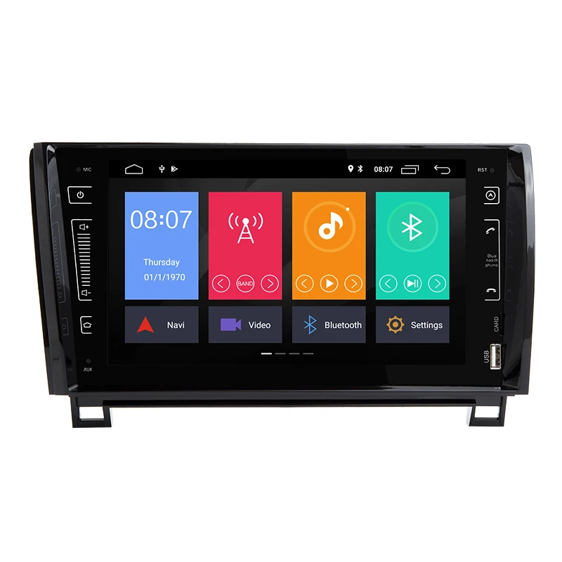 Top Quad Core Android 8.1 Car Audio Multimedia Stereo DVD Player GPS Navigation For Toyota Tundra Sequoia 2008-2013 Mirrorlink DAB 1 Top Quad Core Android 8.1 Car Audio Multimedia Stereo DVD Player GPS Navigation For Toyota Tundra Sequoia 2008-2013 Mirrorlink DAB 1